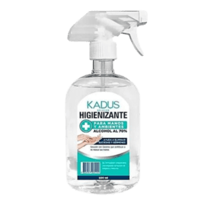 Alcohol desnaturalizado 70% ambientes y manos Kadus 500ML