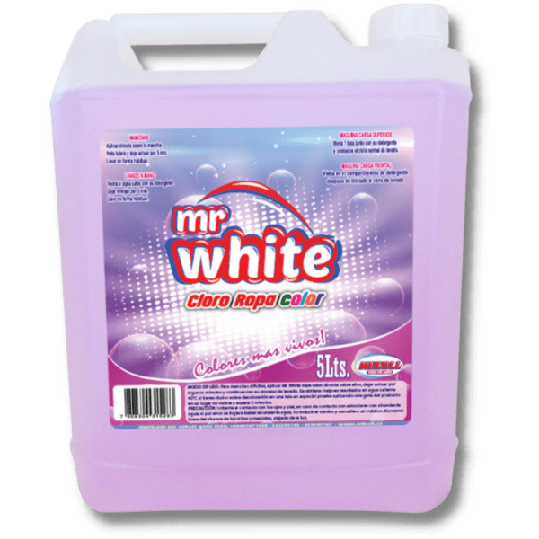 CLORO ropa color 5lts