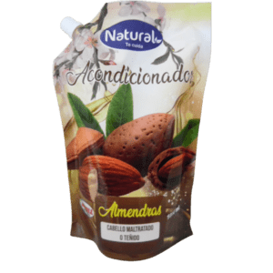 Doypack NATURAL acondicionador 1lt tipo ballerina (Almendras)