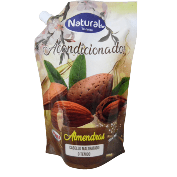 Doypack NATURAL acondicionador 1lt tipo ballerina (Almendras)