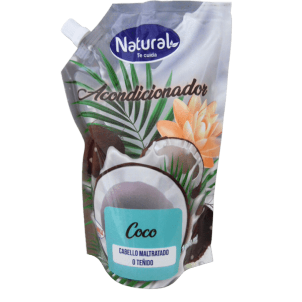 Doypack NATURAL acondicionador 1lt tipo ballerina (Coco)