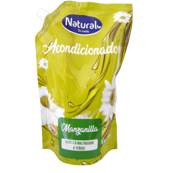 Doypack NATURAL acondicionador 1lt tipo ballerina (Manzanilla)