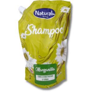Doypack NATURAL shampoo 1lt tipo ballerina (Manzanilla)
