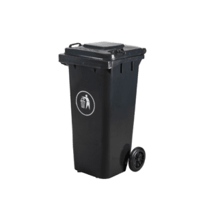 Contenedor Basura 120 Lts Negro - Comercializadora Galuz