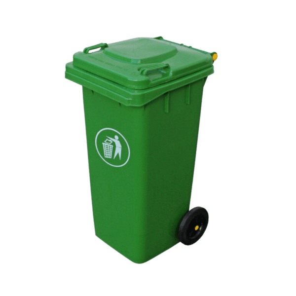 Contenedor Basura 120 Lts Verde - Comercializadora Galuz