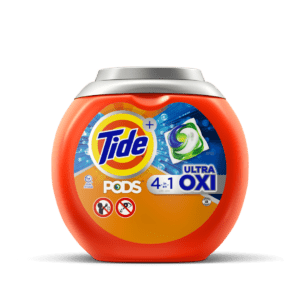 Detergente para la ropa Tide PODS® Ultra OXI 4 en 1 - Comercializadora Galuz