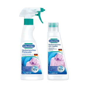 Quitamanchas para Ropa Pre-Lavado con Cepillo o en Spray 250 ml Dr. Beckmann - Comercializadora Galuz
