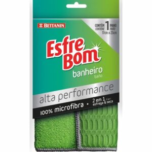 Paño microfibra 2 en 1 para baños de EsfreBom