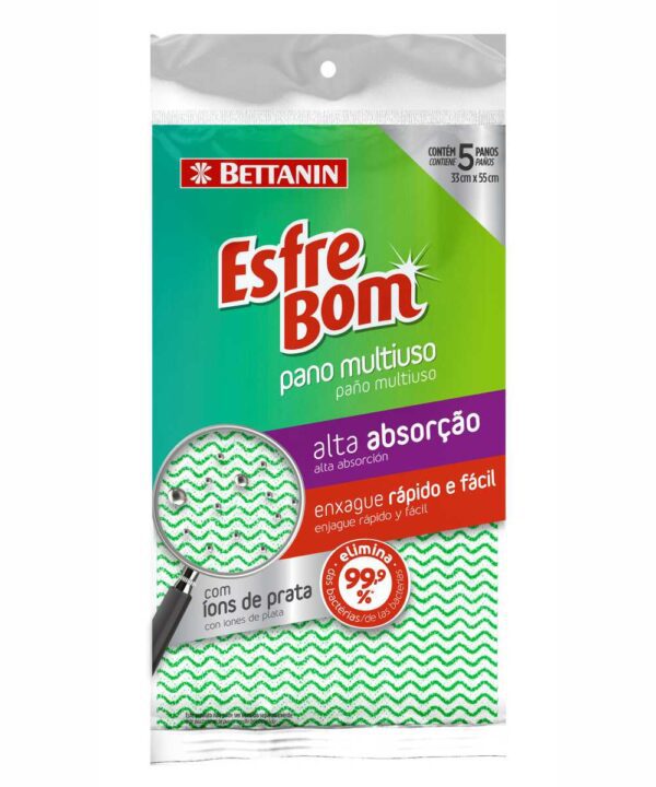 Paño multiuso verde de Esfebrom